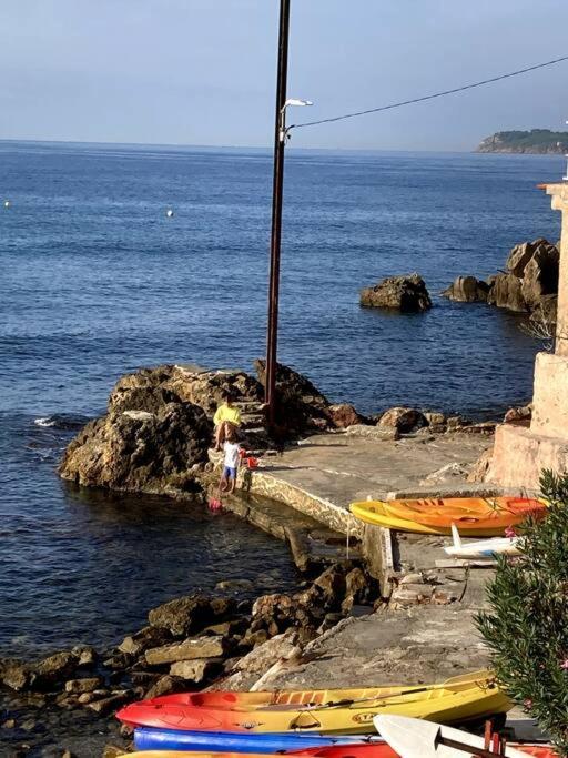 Cabanon Moderne, Les Pieds Dans L'Eau, 2 Chambres Le Pradet Exterior foto