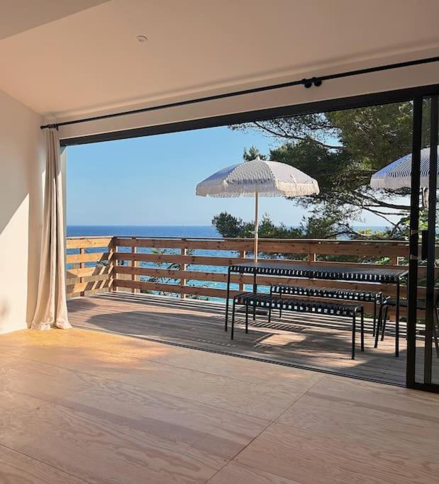 Cabanon Moderne, Les Pieds Dans L'Eau, 2 Chambres Le Pradet Exterior foto